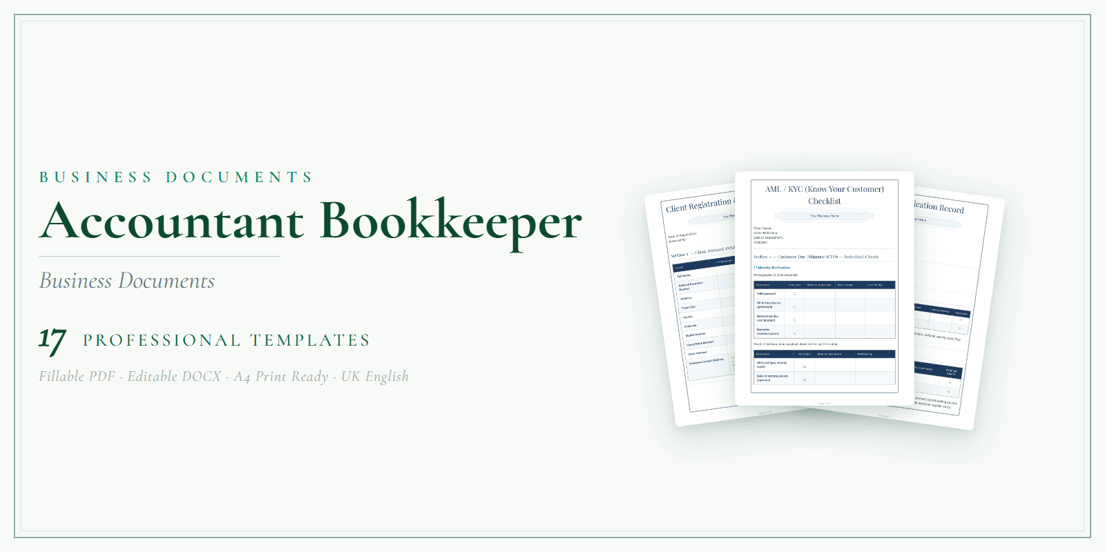 Business Documents — Premium — Product overview