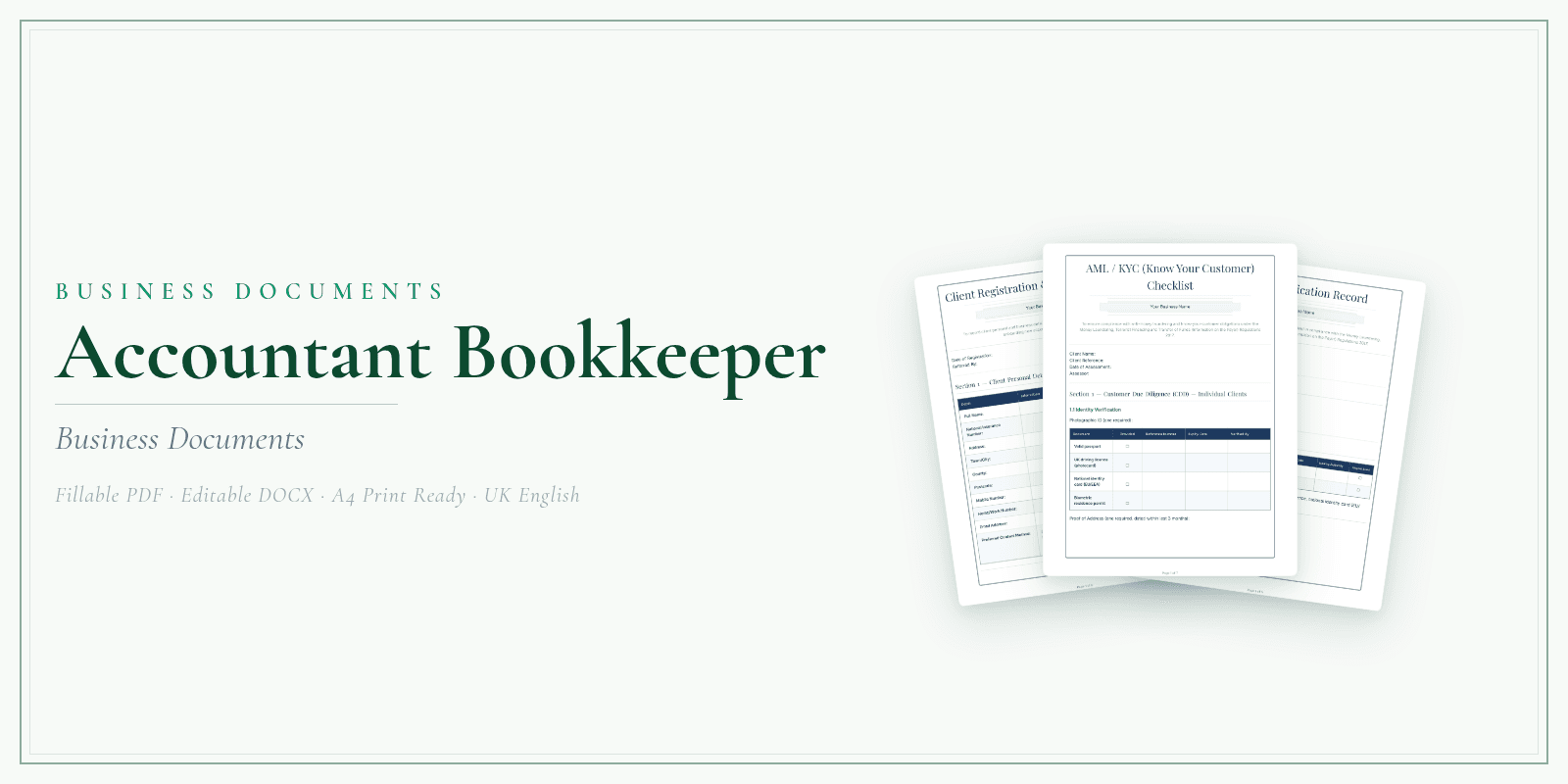 Business Documents — Premium
