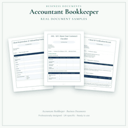 Business Documents — Premium — Sample document pages