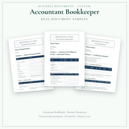 Business Documents — Custom — Sample document pages