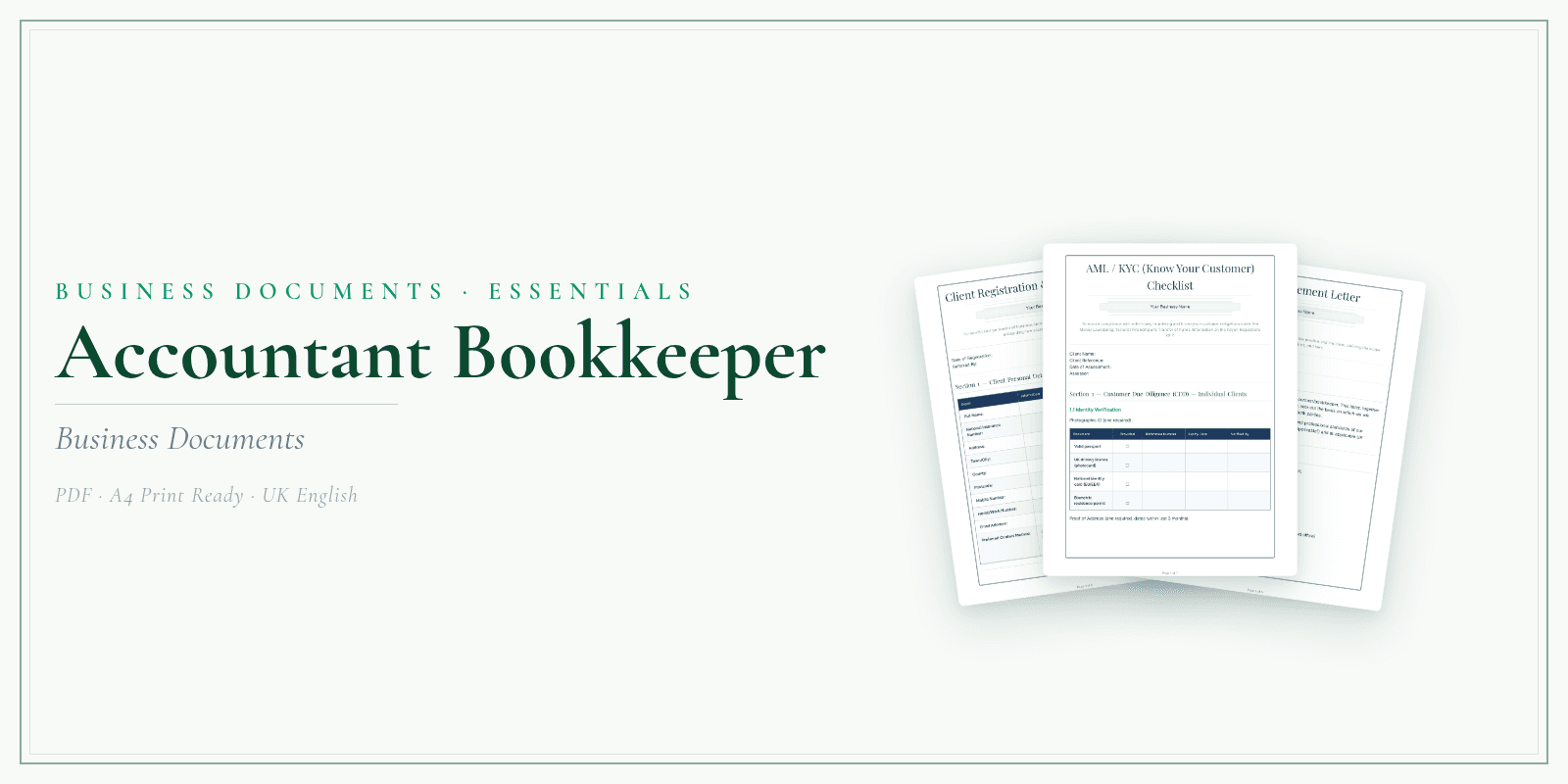 Business Documents — Essential