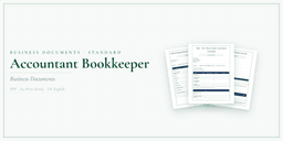 Business Documents — Standard — Product overview