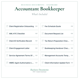 Business Documents — Standard — What's included