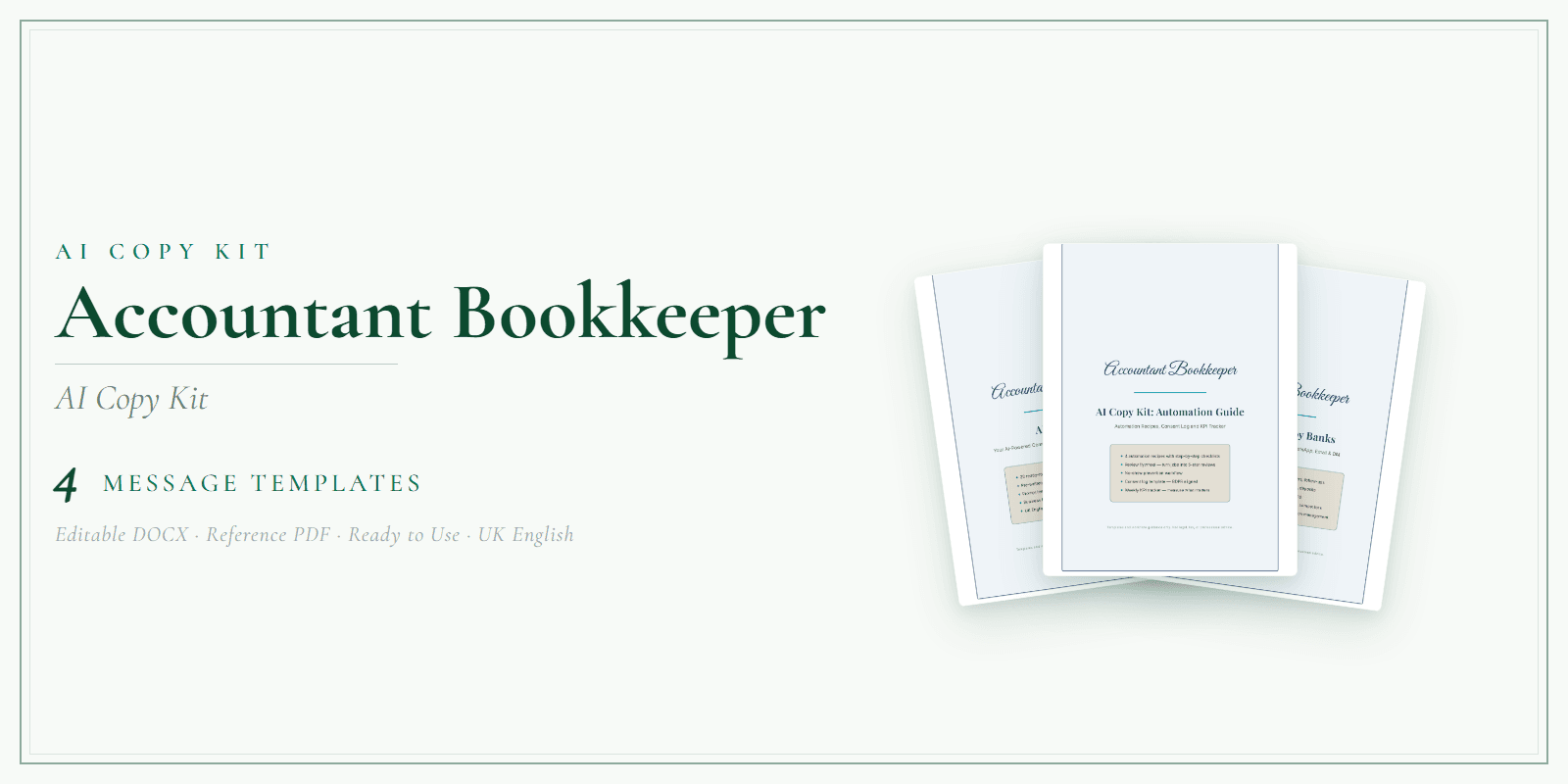 AI Copy Kit — Product overview