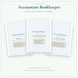 AI Copy Kit — Sample document pages