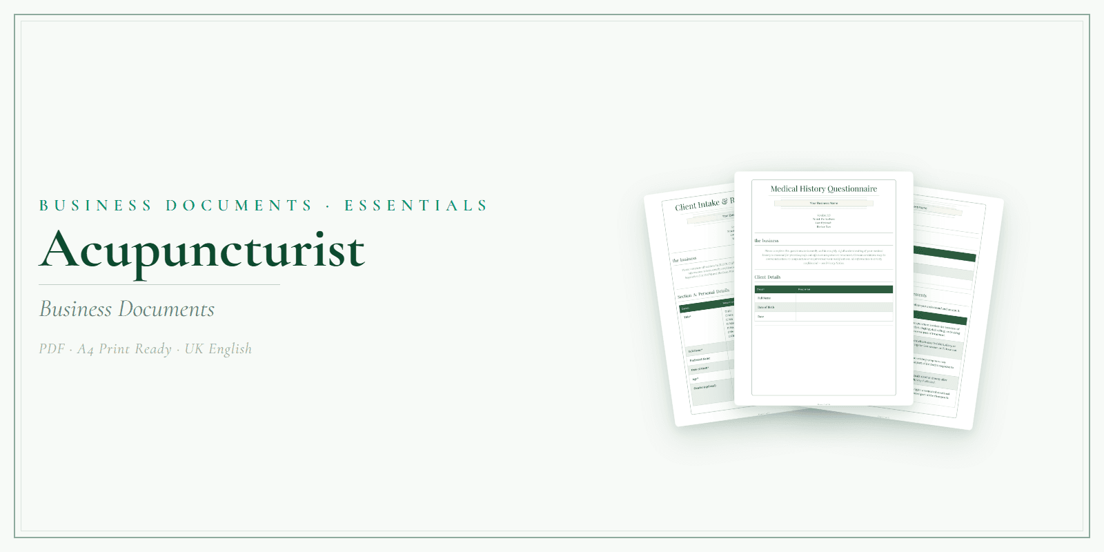 Business Documents — Essential — Product overview