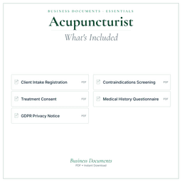 Business Documents — Essential — What's included