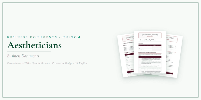 Business Documents — Custom