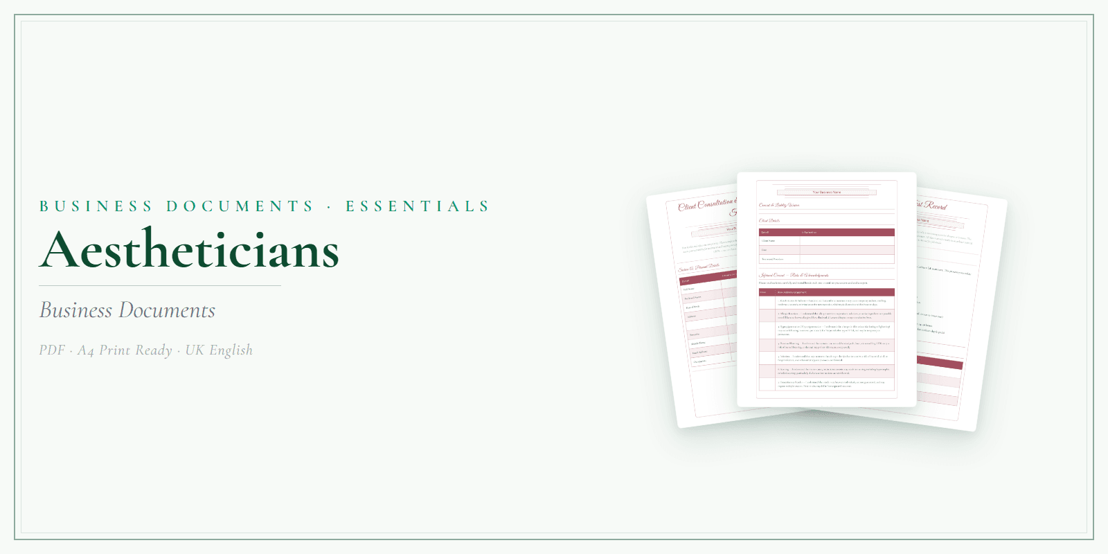 Business Documents — Essential — Product overview
