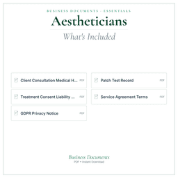 Business Documents — Essential — What's included