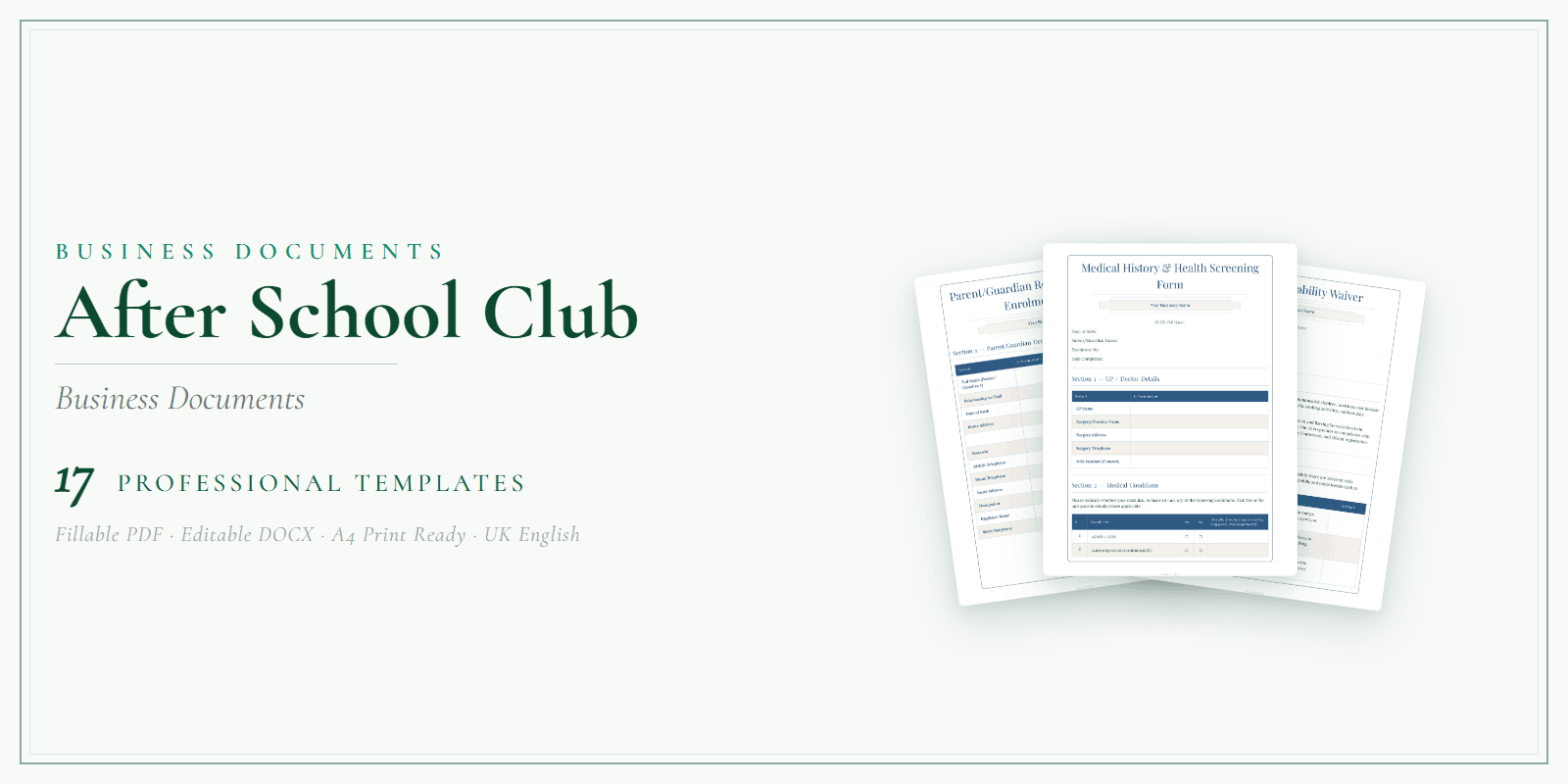 Business Documents — Standard — Product overview