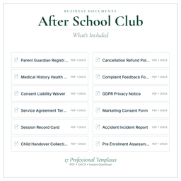 Business Documents — Standard — What's included