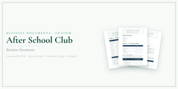 Business Documents — Custom — Product overview