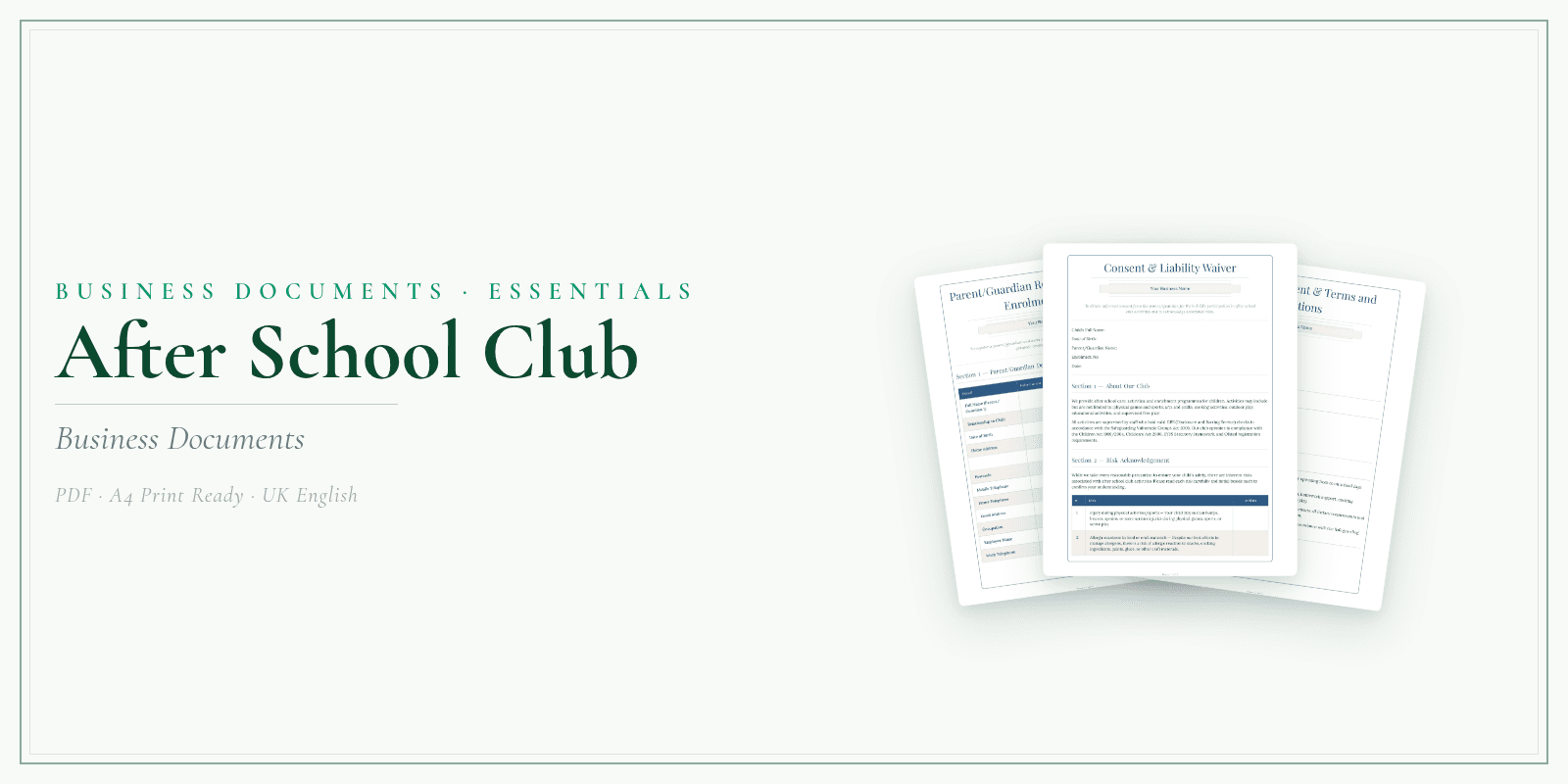Business Documents — Essential