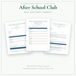 Business Documents — Essential — Sample document pages