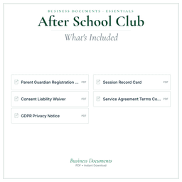 Business Documents — Essential — What's included