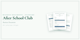 Business Documents — Standard — Product overview