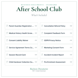 Business Documents — Standard — What's included