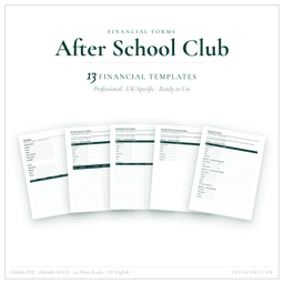 Financial Forms Bundle — Premium — Product card