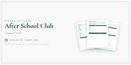 Financial Forms Bundle — Premium — Product overview