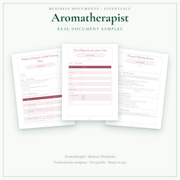 Business Documents — Essential — Sample document pages