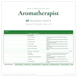 Aromatherapist — MTD Compliance Kit — Premium, Excel workbook product preview