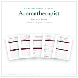 Financial Forms Bundle — Custom — Product card