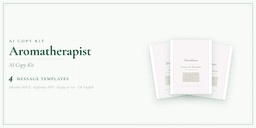 Aromatherapist — AI Copy Kit, PDF and editable DOCX product overview