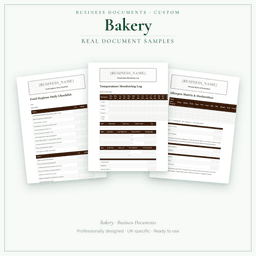 Business Documents — Custom — Sample document pages