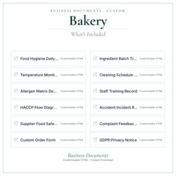 Business Documents — Custom — What's included