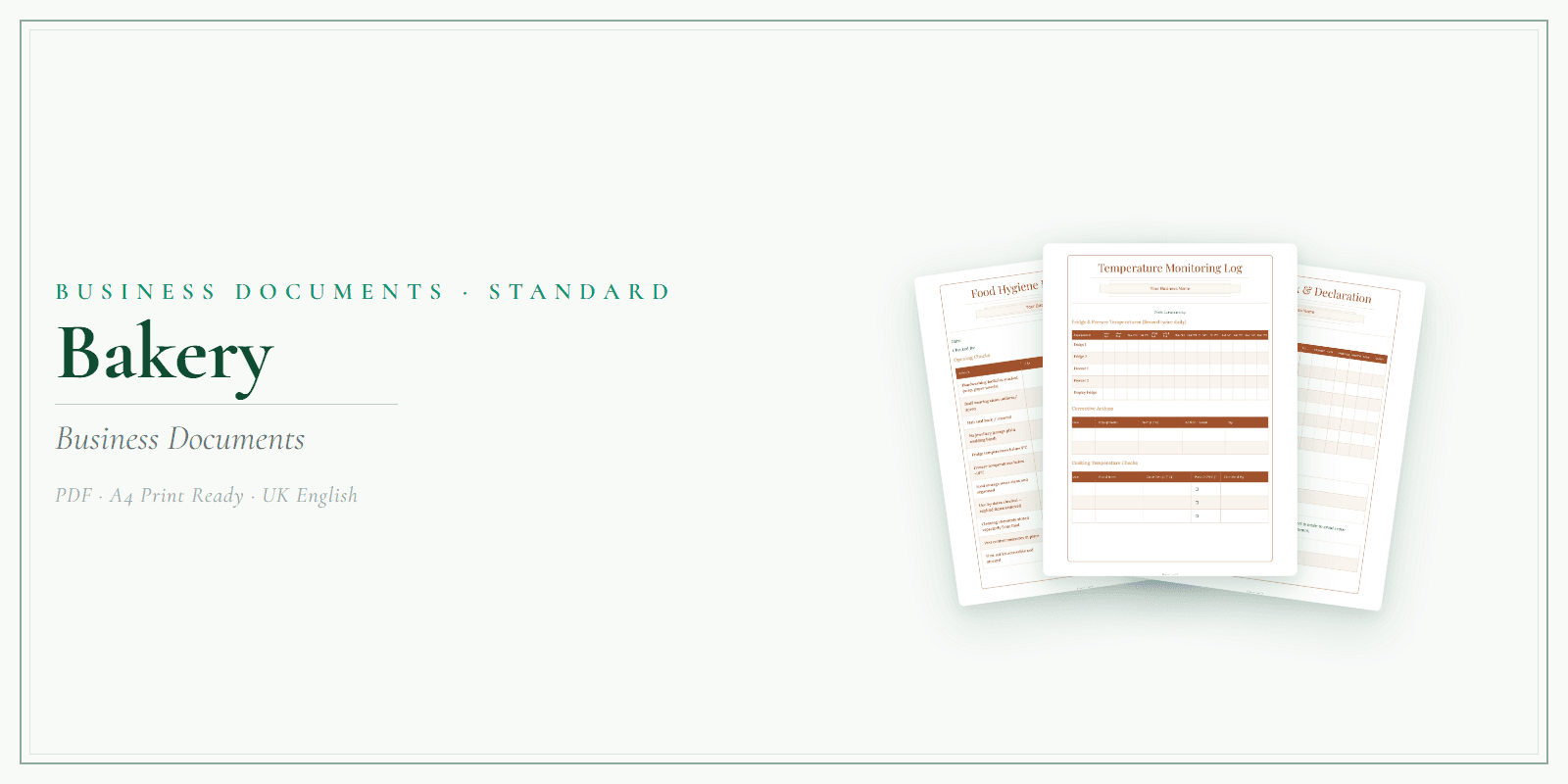 Business Documents — Standard — Product overview