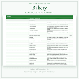 MTD Compliance Kit — Premium — Sample document pages