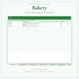 Pricing Calculator — Premium — Sample document pages