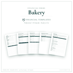 Financial Forms Bundle — Premium — Product card