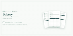 Financial Forms Bundle — Premium — Product overview