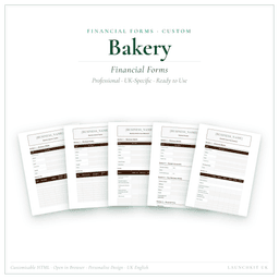 Financial Forms Bundle — Custom — Product card