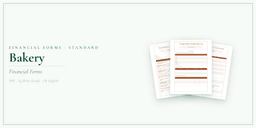 Financial Forms Bundle — Standard — Product overview