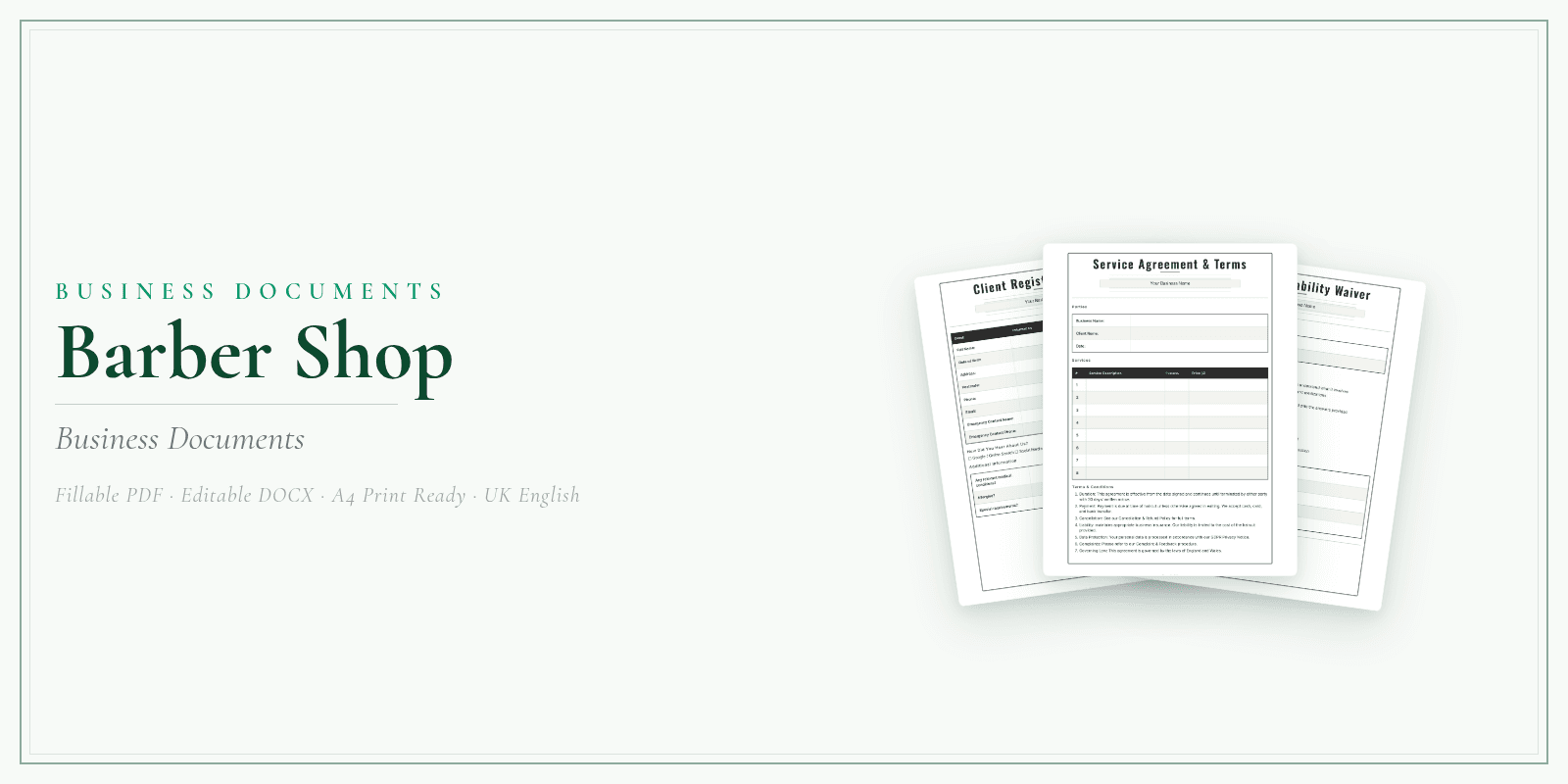 Business Documents — Premium
