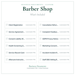 Business Documents — Custom — What's included