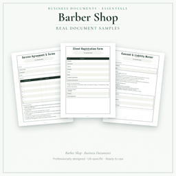 Business Documents — Essential — Sample document pages