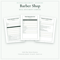 Business Documents — Standard — Sample document pages