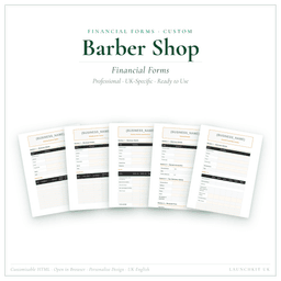 Financial Forms Bundle — Custom — Product card