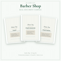 AI Copy Kit — Sample document pages