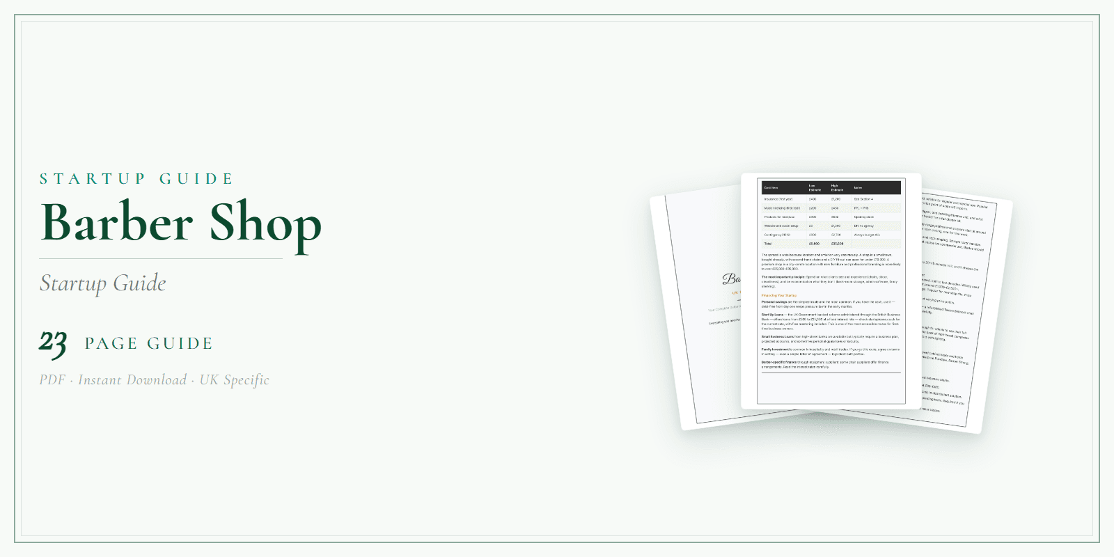 Startup Guide