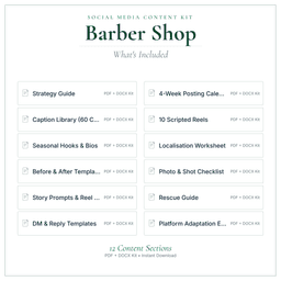 Social Media Content Kit — What's included