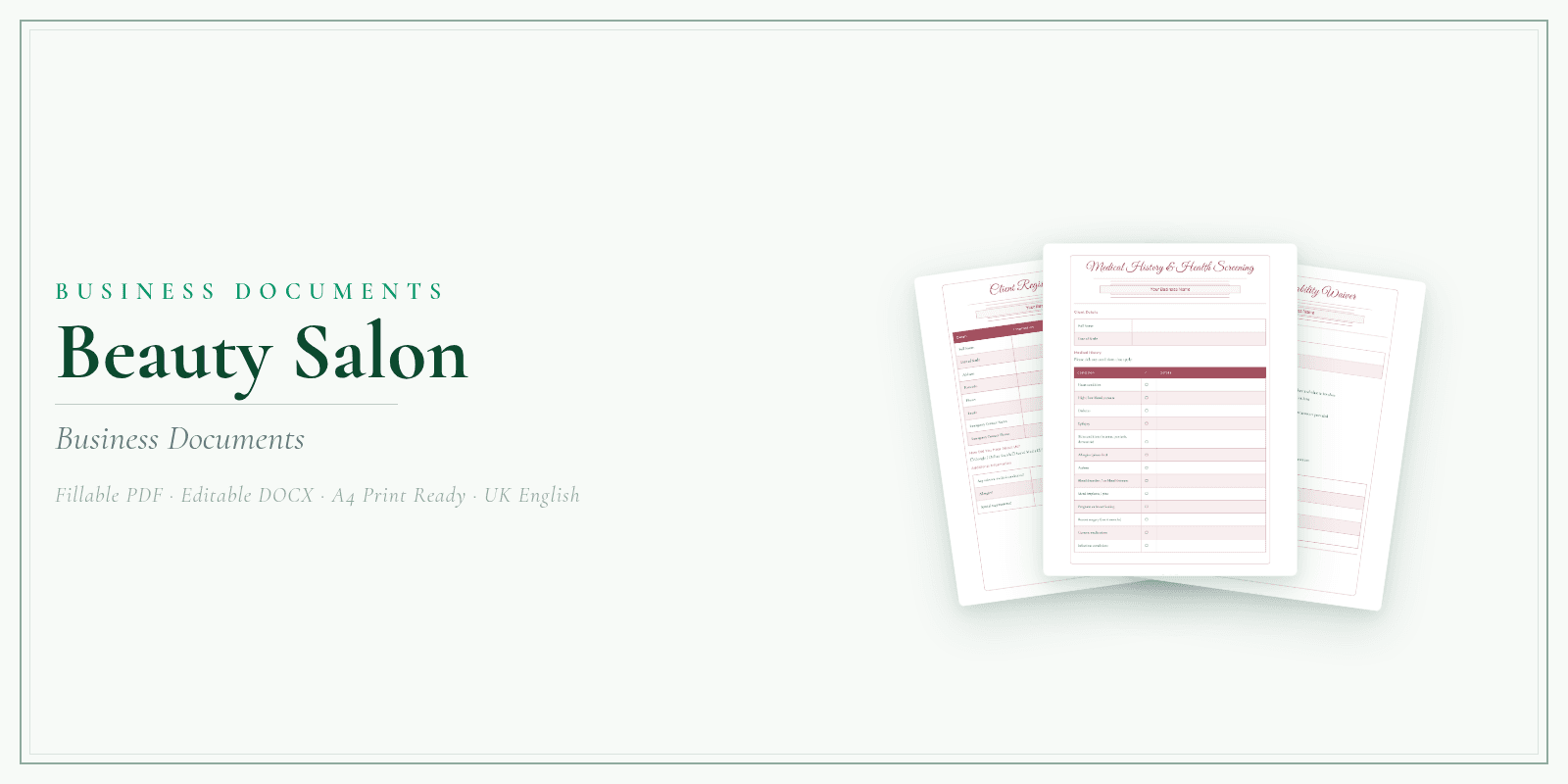 Business Documents — Premium