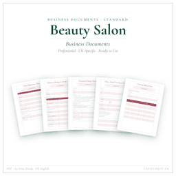 Business Documents — Standard — Product card