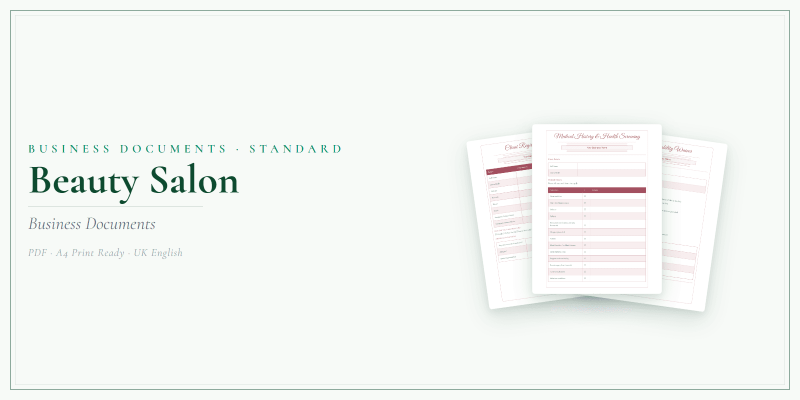 Business Documents — Standard — Product overview