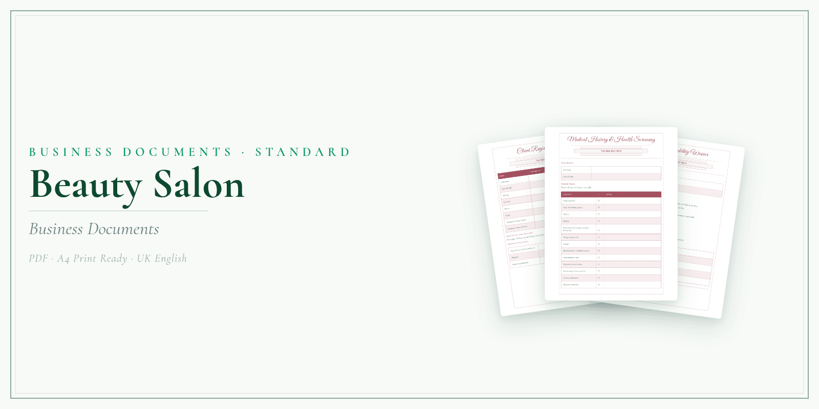Business Documents — Standard