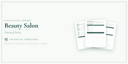 Financial Forms Bundle — Standard — Product overview